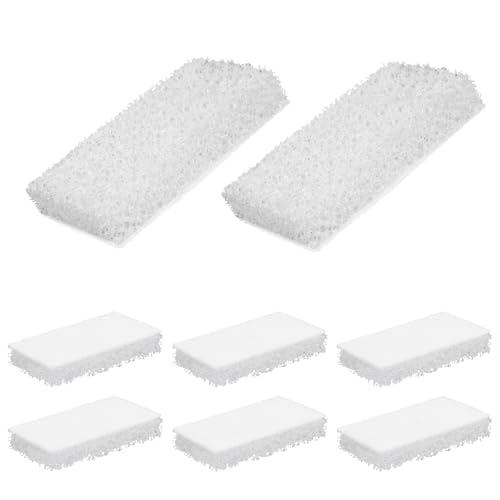 8 Pack Betta Diffusion Chamber Pad Replacement Compatible with Fluval Betta Tank Filter, Aquarium Filter Media for Betta Premium Aquarium 2.6 Gallon