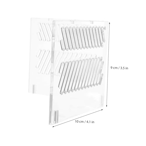 Aquarium Acrylic Grid Divider Fish Tank Partition Board Isolation Plate