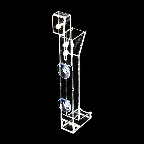 MERRYHAPY Acrylic Shrimp for Fish Tank Feeding Tray for Cherry and Crystal Shrimp Suitable for Planted Aquariums