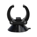 Aquarium Heater Holder Suction Cup Clip Black for Fish for Tube Hose Plant Decoration Sucker Dia 1.34" Clip Dia 0.9 Aquarium Heater Holder Suction Cups