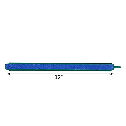 JIH Fish Tank Air Bubble 2-Piece,Release Mineral Air Stone Bar for Aquarium (12 inch 2 Pcs) - size: 12 inch 2 Pcs