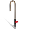 Dreyoo Aquarium Water Changer Hook with Flow Switch, Quickly Fill and Drain Fish Tank, PVC Aquarium Water Filler, Suit for 1/2'', 5/8'' 3/4'' Hose