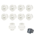 MCCVDB0 Check Valve Duckbill for Regular Maintenance of Pump, Compatible with Sten-ner Pump & Other Pumps, Excellent Resilience & Abrasion Resistance, Long Service Life, 10 Pcs - style: 10 Pcs Check Valve Duckbill