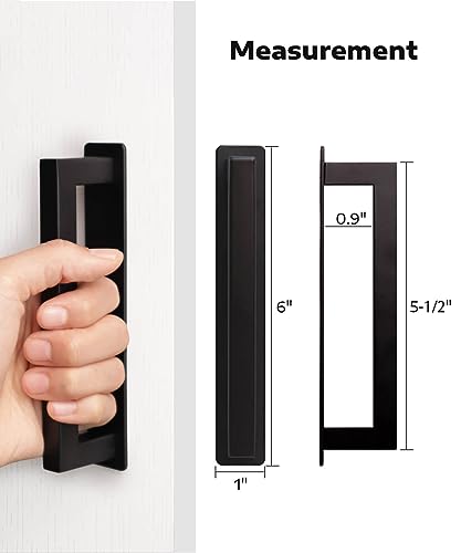 RVPEKUPE 2-Pack Adhesive Cabinet Handles Stick On Handle Self Stick Drawer Pulls No Drill Cabinet Pulls for Cabinet Closet Glass Sliding Shower Door Handle - 6", Black - size: Overall Length 6"