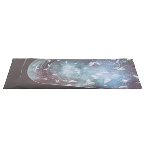 3D Aquarium Background PVC Fish Tank Decoration Sticker, Self Adhesive Backdrop with Realistic Pattern for Freshwater Saltwater Tanks (61 * 41CM) - size: 61*41CM