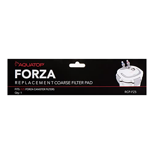 Aquatop Replacement Coarse Blue Filter Pad – Fits Forza FZ5 Canister Filters, Aquarium Filter Refills, Keeps Water Crystal Clear, Fish Filter Cartridge for Dirt & Debris - size: FZ5