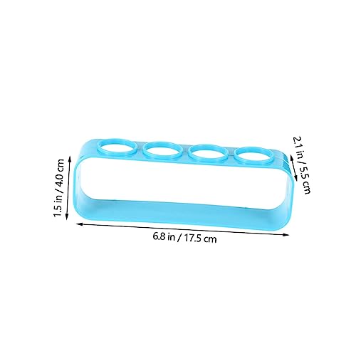 PRETYZOOM 3Pcs Detachable PVC Test Tube Rack Laboratory Tube Holder Stand for Science Experiments Test Storage Organizer for Boys and Girls Chemistry