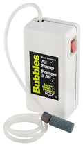 Marine Metal B-3 Bubbles Live Bait Aerator, Water Resistant Air Pump, Portable & Battery Powered