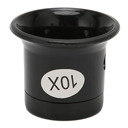 10PCS 10X Watchmaker Loupe, Portable Monocular Watch Loupe Magnifier Magnifying Glass Eye Loops Magnifier, Jewelers Repair
