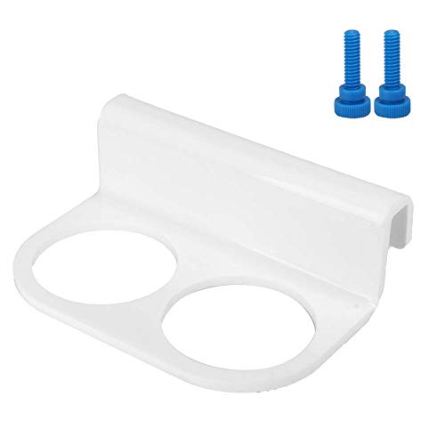 KIMISS Aquarium Acrylic White Double Hole Filter Bag Bracket Sock Support Fish Tanks Accessory Professional Accessories for Use