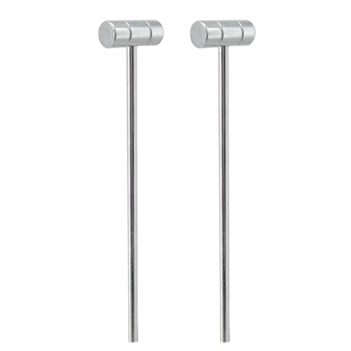 Small Crafting Hammer, Lightweight Hammer Tool for Small Projects, Ring, Jewelry, Watch Band, Leather, 2 Pcs - color: 6.57" Small Hammer, 2 Pcs
