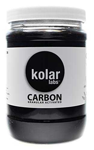 Kolar Labs Crystal Cal Activated Carbon – Large Jar, Activated Charcoal for Aquariums and Fish Tanks - size: 320 g (Pack of 1)