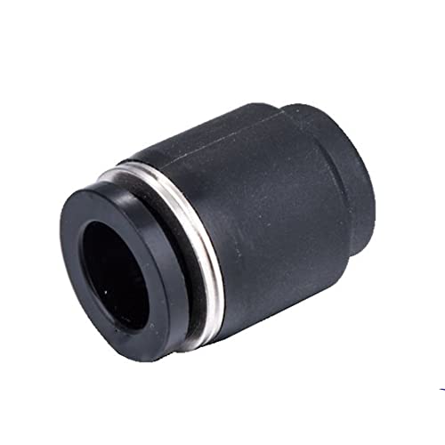 10PCS 3/8 Inch Tube OD Pneumatic Cap Plug Fitting, PPF-3/8 Plastic Push-in Connect Fitting - size: 3/8 OD