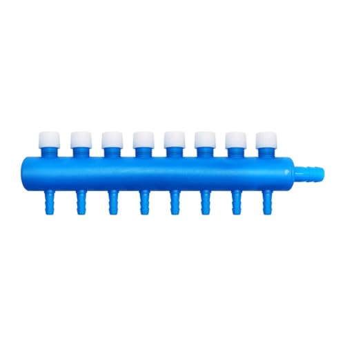 Aquarium Air Control Valve, Practical Air Pump Connector, Fish Tank Accessory, Multi-Port, 8 Way - size: 8 Way