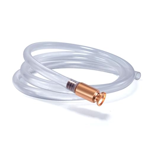 TTFLEX Gas Siphon Hose Pump, Shaker Siphon for Gasoline/Fuel/Water Transfer, Self Priming Pump - 1/2" Valve Siphon Pump 6FT - size: 6 FT