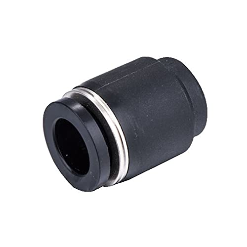 10PCS 3/8 Inch Tube OD Pneumatic Cap Plug Fitting, PPF-3/8 Plastic Push-in Connect Fitting - size: 3/8 OD
