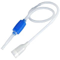 Aquarium Siphon, 5 Feet Manual Siphon Pump, Aquarium Vacuum Gravel Cleaner Ideal for Cleaning and Changing Water in Minutes, Fish Tank Accessories Vacuum Gravel Cleaner Water Transfer Pump