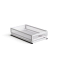 Pull Out Cabinet Organizer, Slide Out Drawers Fixed with Adhesive Nano Film, Pantry Shelves Sliding Drawer Storage Organization for Kitchen/Bathroom/Bedroom (15.7*9.4*3.9inch/40*24*10cm) - size: 15.7*9.4*3.9inch/40*24*10cm