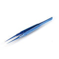 4.25'' Small Titanium Tweezers Sharp Fine Tip Tweezers Non-magnetic Micro Precision Tweezers for Soldering Electronics Work Jewelry Making