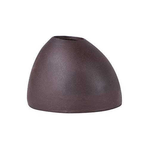 Ceramic Aquarium Hideout Cave, Betta Fish Tank Decor with Dual Openings, Breeding & Hiding Cave for Shrimp, Cichlid, Small Frog, Reptiles, Natural Aquascape Decoration