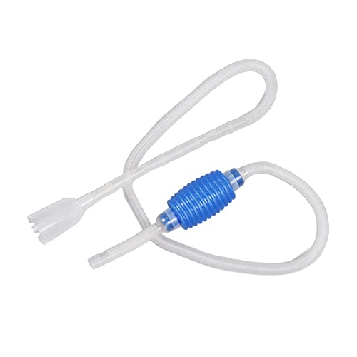 Aquarium Siphon, Fish Tank Water Change Cleaning Tool, Fish Tank Siphon, Aquarium Vacuum, A Hand Syphon Pump to Drain Cleaning Tool, Gravel Cleaner for Fish Tank