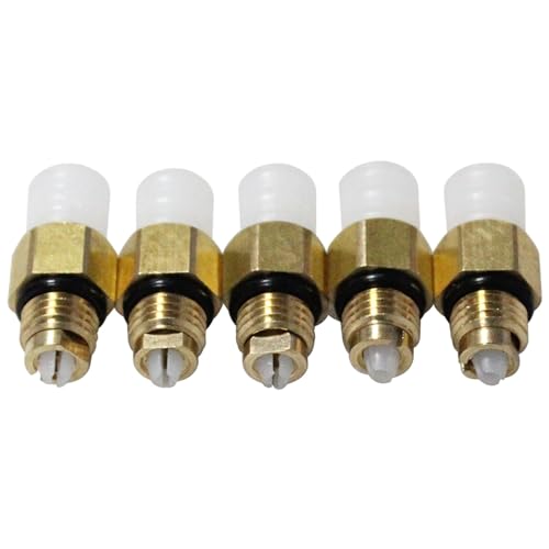 5Pcs Air Suspension Repair Kit M8 Air Valve Compatible with Mercedes-Benz W164 W221 W212 W211 W220 W251 Air Connector Tube Brass Fittings 1643200625 2123200358 2123200325 37126795013