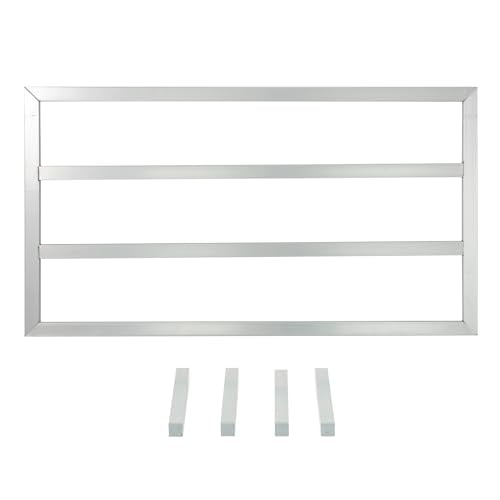 Aluminum Dunnage Rack, Storage in Restaurant, Versatile for Industrial, Commercial & Home Storage Dunnage,Dry Brine Rack 12"x20"x36" - size: 36 IN