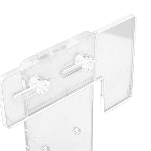 Frag Rack Clear Acrylic Vertical 3Tier Hanging Fragment Holder for Saltwater Reef Aquarium Fish Tank with Base Platforms