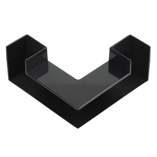 Aquarium Tube Viewing Tunnel: Plastic Fish Hiding and Betta Fish Tunnel, Corner Shelter for Shrimp Hideout, Small Fish Refuge Decor