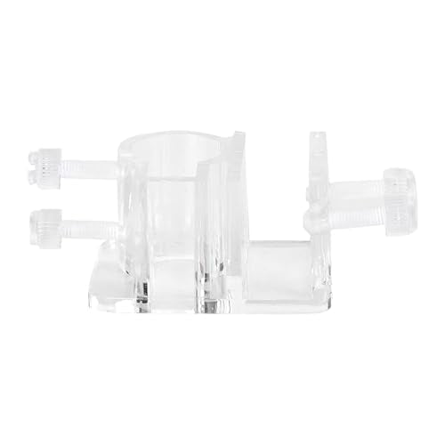 Aquarium Hose Holder, Transparent Acrylic Water Pipe Hose Fixing Clip Fish Tank Pipe Holder Aquarium Water Tube Clamp for Aquarium(26mm)