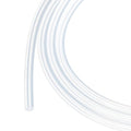1m(3.3ft) 1mm(0.04") ID x 4mm(0.16") OD Silicone Tubing Clear Industrial Plastic Tubing Pure Silicone Hoses for Pump Siphoning Draining Irrigation Brewing - color: Clear, size: 0.04" x 0.16"