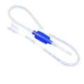 Aquarium Manual Cleaner Siphon Gravel Suction Pipe Fish Tank Vacuum Water Filter Change PumpTools Fishbowl Supplies For Home, Blue