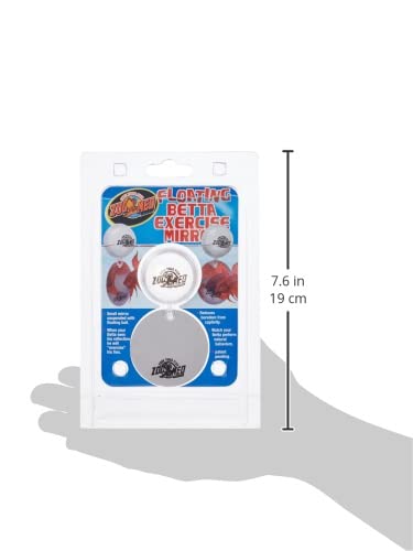 Zoo Med Floating Betta Exercise Mirror White 2 oz.