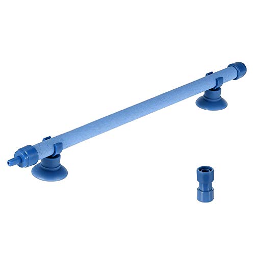 Quickun Aquarium Air Stone Bubble Wall Tube Oxygen Diffuser Bar Decor Accessory for Fish Tank 7 Inch Length,2PCS - color: Blue, size: 7 inch