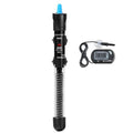 AQUANEAT Aquarium Heater, 200W Fish Tank Heater, Adjustable Submersible Water Thermostat with Digital Thermometer - size: 200W