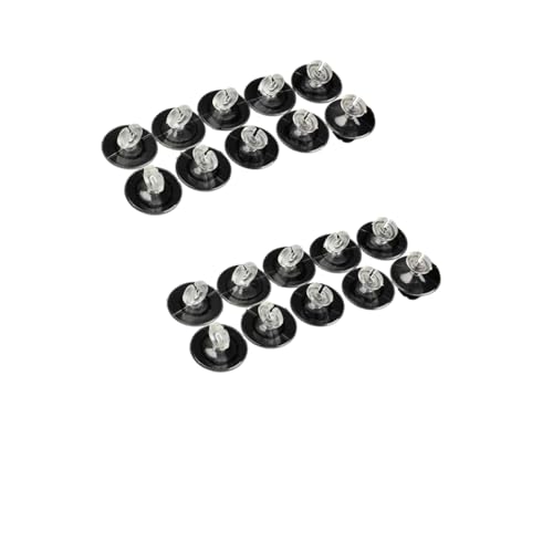 20Pcs Black Aquarium Suction Cup, Cup Holder Sucker Tube Sucker Clear Airline Tube Clips Holders Clamps for Fish Tank Tubing Aquarium Air Pump Accessories, Aquarium Pumps and Filters