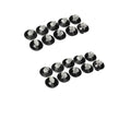 20Pcs Black Aquarium Suction Cup, Cup Holder Sucker Tube Sucker Clear Airline Tube Clips Holders Clamps for Fish Tank Tubing Aquarium Air Pump Accessories, Aquarium Pumps and Filters