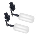 2-Pack Adjustable Arm Float Ball Valve for Automatic Water Level Control in Livestock Water Troughs, Aquariums, Hydroponics, and Reservoirs, 1/2 Inch NPT Thread