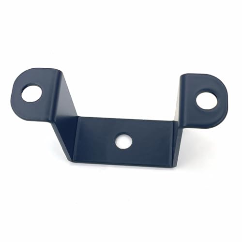 6 PCS 2x2" Square Pipe Tube Strap Clamps,2 inch metal u shaped bracket, steel u clamp bracket for mounting,Powder Coated Black - size: 2" x 2"