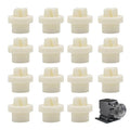 MCCVDB0 Duckbill Check Valve Replacement for Stenner Pumps 45/85/100/170 Series, Compatible with Peristaltic Chlorine Pump & Chlorinator & MCCP202 Tube - 15 Pack - size: 15 pieces