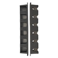 Berkley Vertical Fishing Rod Rack, Stores 6 Rods, Black, Soft Foam Grip Pads Protect Rod Finishes, Durable Construction, Easy to Mount with Common Tools - style: Vertical 6 Rod Rack (New Model)
