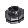 Bulkhead Fitting, G3/4 Female, Tube Adaptor Pipe Fitting with Silicone Gasket, Water Tank Connector for Rain Barrels Aquariums Water Tanks Tubs Pools Spigot, 4pcs - size: 3/4" 4pcs