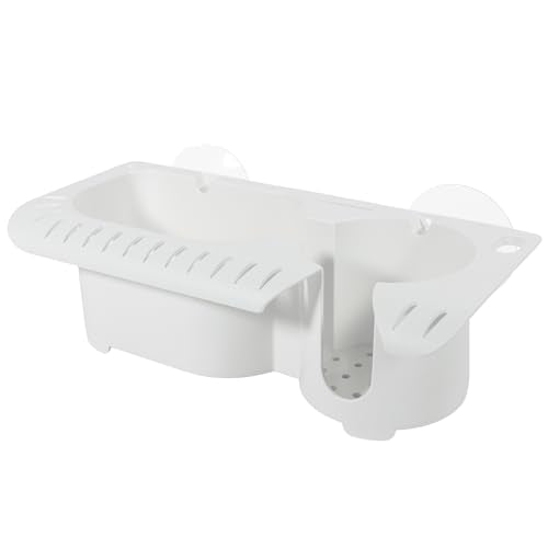 Five Oceans Boat Storage Organizer and Drink Caddy,Suction Cup Drink Holder w/Drainage Holes, Console Organizer w/Knife, Pliers, and 16 Lure Holders, Heavy-Duty ABS Plastic - FO4784 - style: With Drink, Knife, Plier Holder & Lure Slots