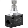 Pneumatic Air Flow Control Valve, PT1/8 Speed Regulating One-Way Throttle Valve ASC-06 - size: PT1/8