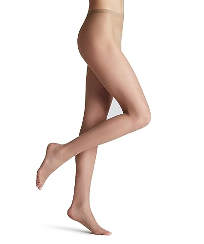 FALKE Women's Net Tights, Fishnet Stockings, Trendy Casual or Dressy Clothing, Sheer Fine Transparent, Nylon - color: Beige (Cocoon 4859), size: Small