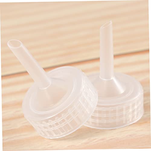 BESPORTBLE 25pcs Shrimp Incubator Caps Practical Hatching Bottle Caps for Fish Tank Easy to Use Shrimp Breeding Tools Fits Standard Beverage Bottles Plastic Material
