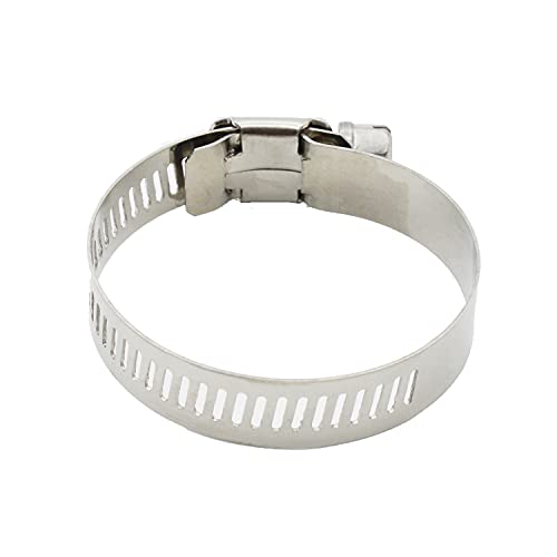 20PCS Cable Clamp,TTZEZE Adjustable 304 Stainless Steel Duct Clamps Hose Clamp Pipe Clamp Air Ducting Clamp Worm Drive Hose Clamps Tube Clamp Metal Clamp Pipe Hoop,Pipe or Wire Cord Installation - size: Adjustable: 21-44mm/0.83-1.73''