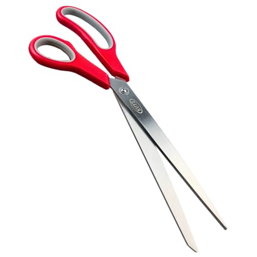 KUTZ 11.5" Premium Stainless Steel Scissors | Great For Office, Home, School Settings | Ideal For Cutting Paper, Scrapbooking, Cardboard, or Fabric - size: 11.5"