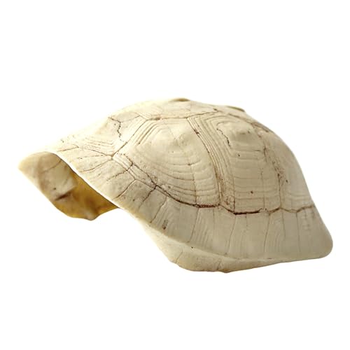 Reptile Breeding Box Shelter Terrarium Hideout Hide Caves Climbing Platform Resin Turtle Shell Habitat Decor