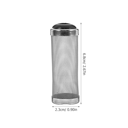 Totority Stainless Steel Aquarium Intake Strainer Fish Tank Pre-Filters Cover Protective Mesh Guard for Shrimp Tanks Water Filtration System Versatile Application